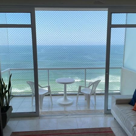 Hermoso dpto con vista frontal al Mar Pitangueiras Guarujá Exterior foto