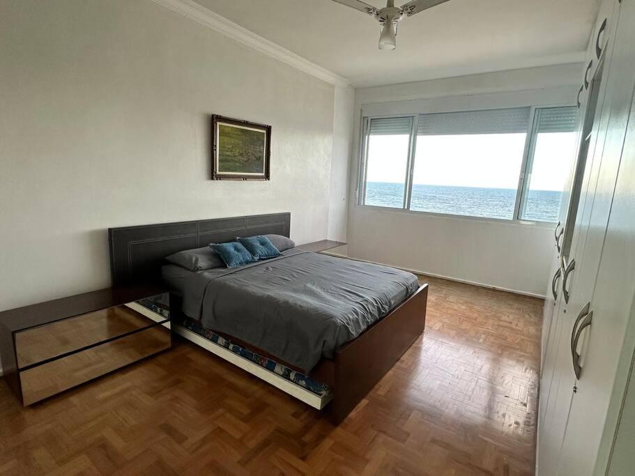 Hermoso dpto con vista frontal al Mar Pitangueiras Guarujá Exterior foto